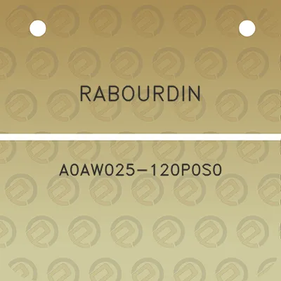 rabourdin-a0aw025-120p0s0