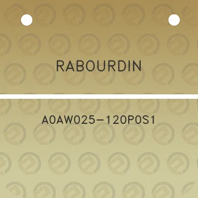 rabourdin-a0aw025-120p0s1