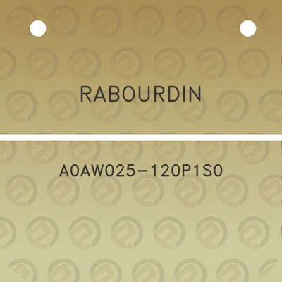 rabourdin-a0aw025-120p1s0