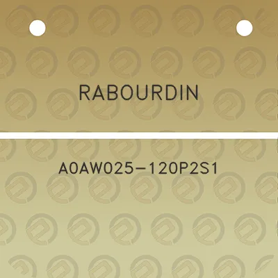 rabourdin-a0aw025-120p2s1