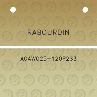 rabourdin-a0aw025-120p2s3