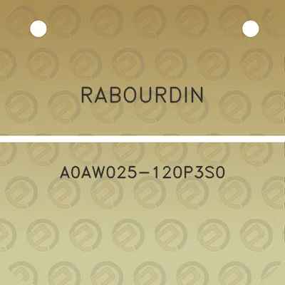 rabourdin-a0aw025-120p3s0