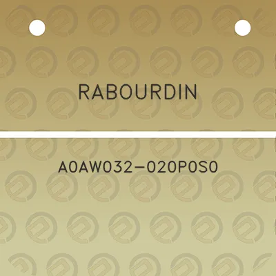 rabourdin-a0aw032-020p0s0