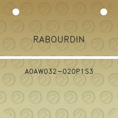 rabourdin-a0aw032-020p1s3