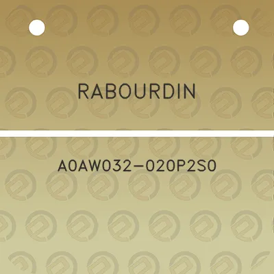 rabourdin-a0aw032-020p2s0