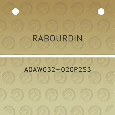 rabourdin-a0aw032-020p2s3