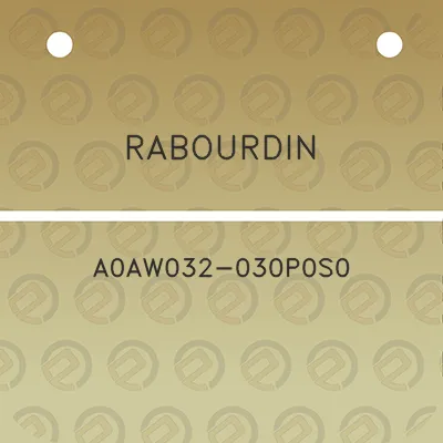 rabourdin-a0aw032-030p0s0