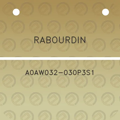 rabourdin-a0aw032-030p3s1