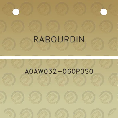 rabourdin-a0aw032-060p0s0