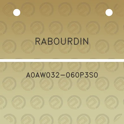 rabourdin-a0aw032-060p3s0