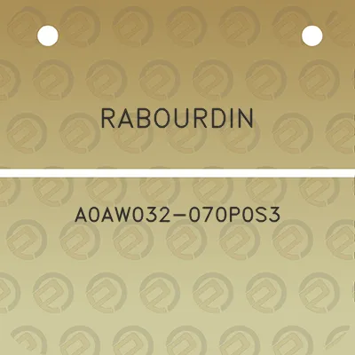 rabourdin-a0aw032-070p0s3