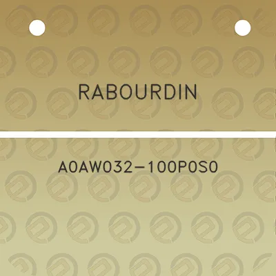 rabourdin-a0aw032-100p0s0