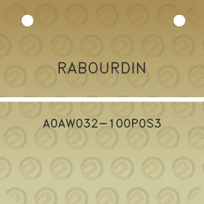 rabourdin-a0aw032-100p0s3