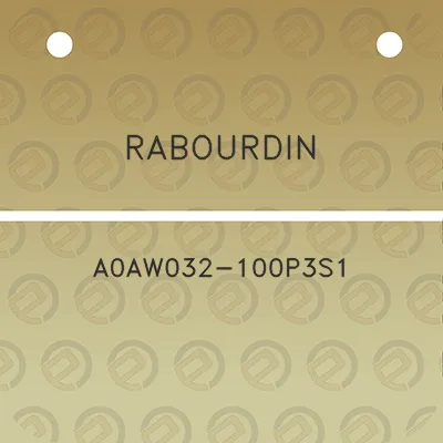 rabourdin-a0aw032-100p3s1