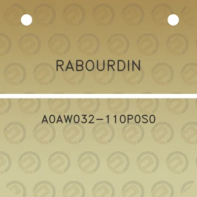 rabourdin-a0aw032-110p0s0