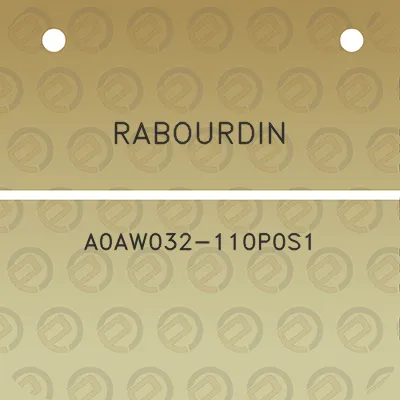 rabourdin-a0aw032-110p0s1