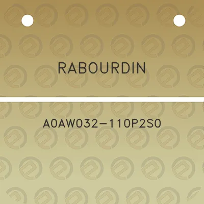 rabourdin-a0aw032-110p2s0