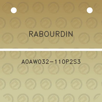 rabourdin-a0aw032-110p2s3