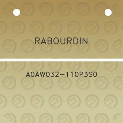 rabourdin-a0aw032-110p3s0