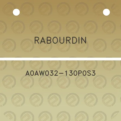 rabourdin-a0aw032-130p0s3