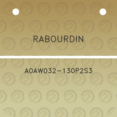 rabourdin-a0aw032-130p2s3