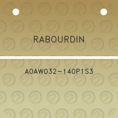 rabourdin-a0aw032-140p1s3