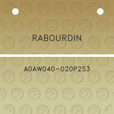 rabourdin-a0aw040-020p2s3