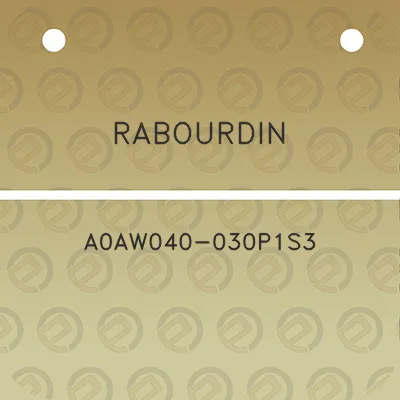 rabourdin-a0aw040-030p1s3