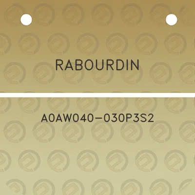 rabourdin-a0aw040-030p3s2