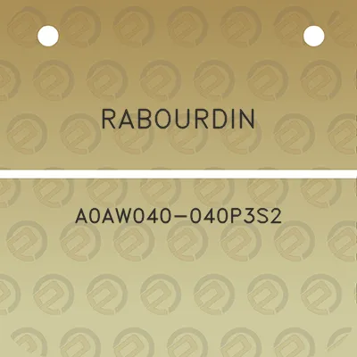 rabourdin-a0aw040-040p3s2