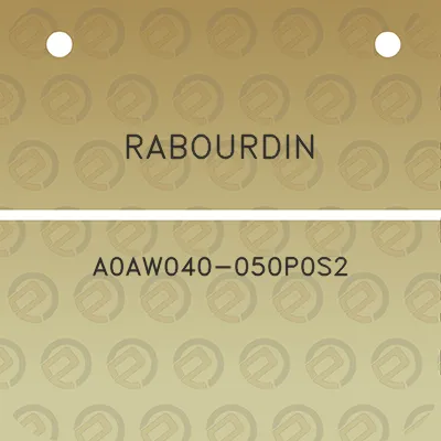 rabourdin-a0aw040-050p0s2