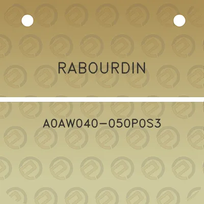 rabourdin-a0aw040-050p0s3