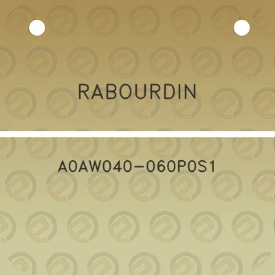 rabourdin-a0aw040-060p0s1