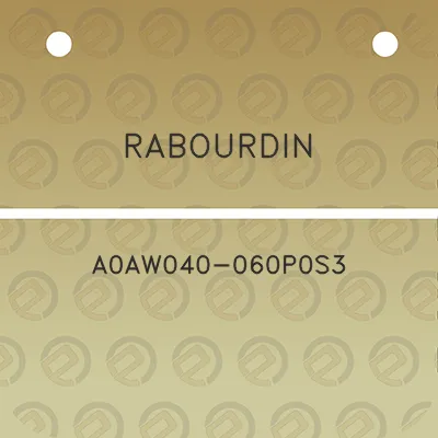 rabourdin-a0aw040-060p0s3