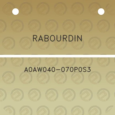 rabourdin-a0aw040-070p0s3