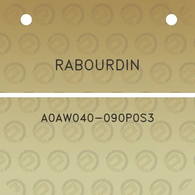 rabourdin-a0aw040-090p0s3