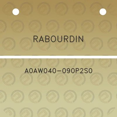 rabourdin-a0aw040-090p2s0