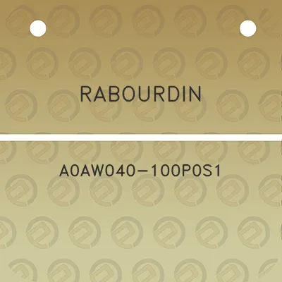 rabourdin-a0aw040-100p0s1