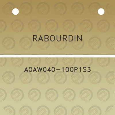 rabourdin-a0aw040-100p1s3