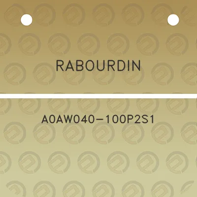 rabourdin-a0aw040-100p2s1