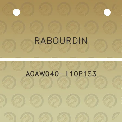 rabourdin-a0aw040-110p1s3