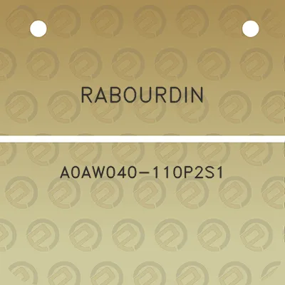 rabourdin-a0aw040-110p2s1