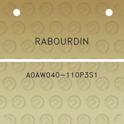 rabourdin-a0aw040-110p3s1