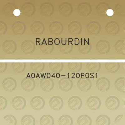 rabourdin-a0aw040-120p0s1