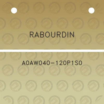 rabourdin-a0aw040-120p1s0