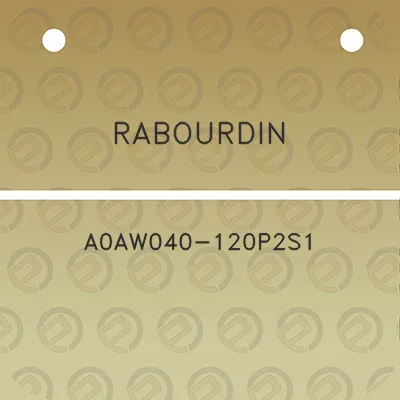 rabourdin-a0aw040-120p2s1