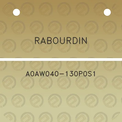 rabourdin-a0aw040-130p0s1