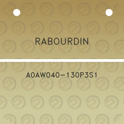 rabourdin-a0aw040-130p3s1