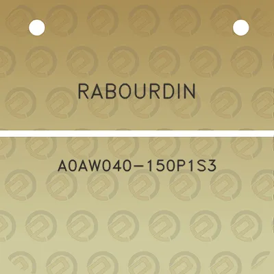 rabourdin-a0aw040-150p1s3