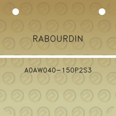 rabourdin-a0aw040-150p2s3